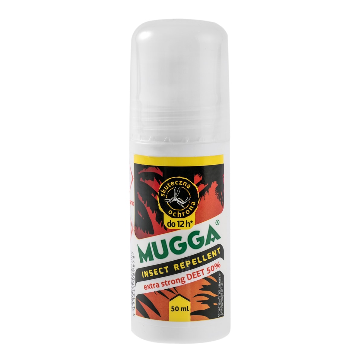 Repelent na owady Mugga Extra Strong kulka 50% DEET 50 ml
