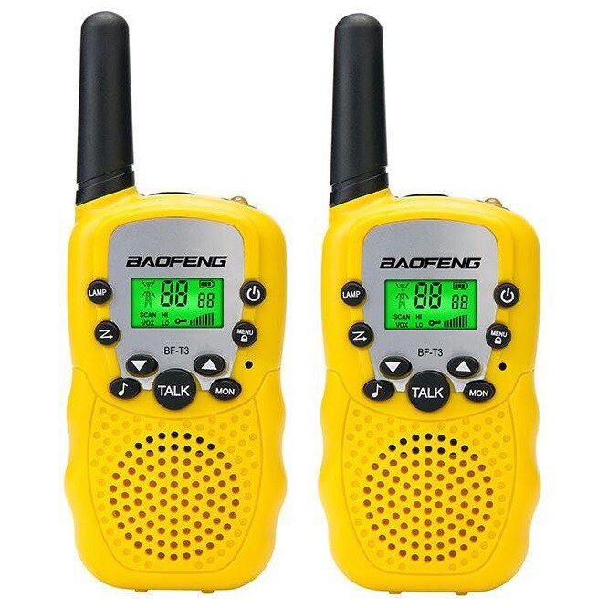 Radiotelefon Baofeng BF-T388 2 szt. - żółty (R BF T-388 YELLOW)