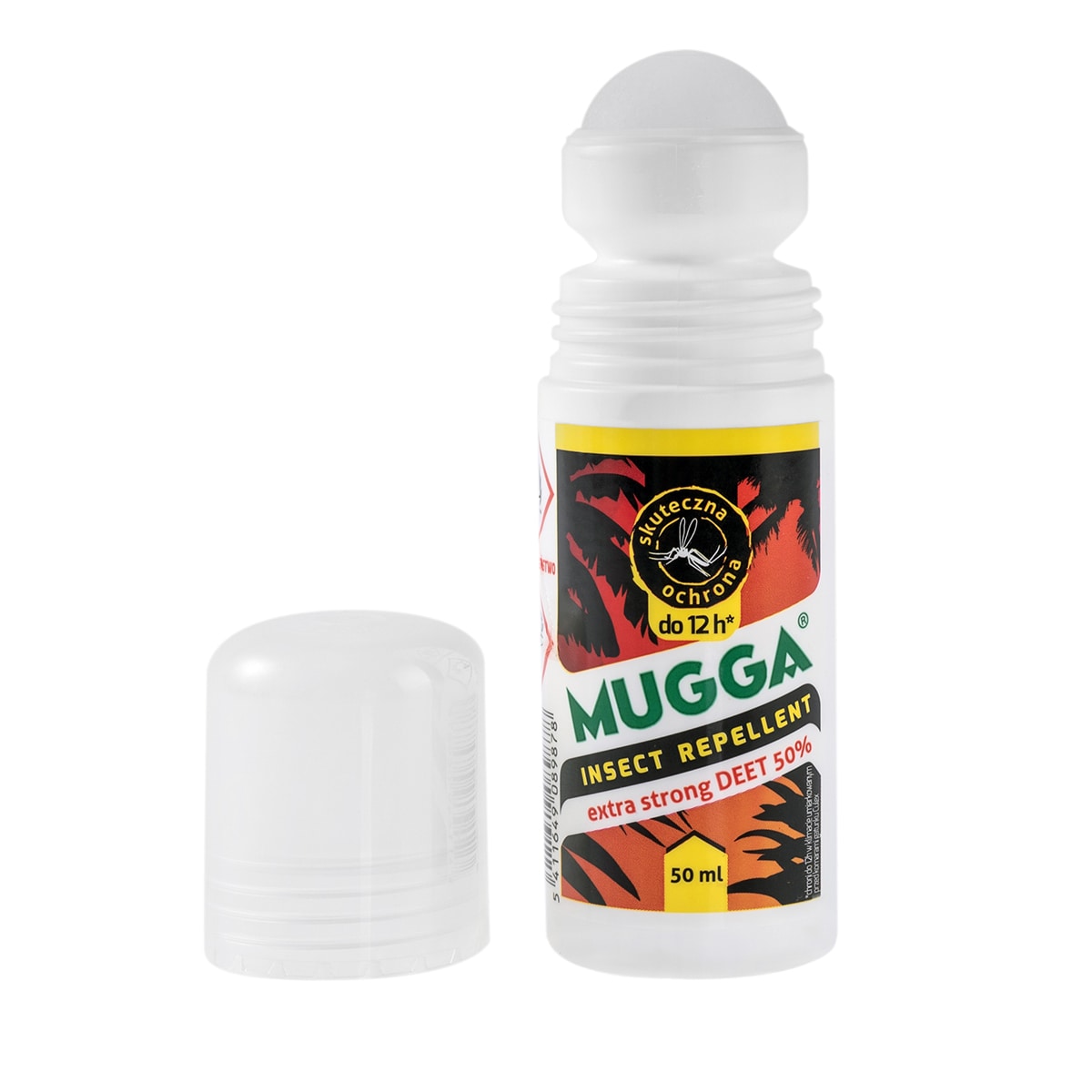 Repelent na owady Mugga Extra Strong kulka 50% DEET 50 ml