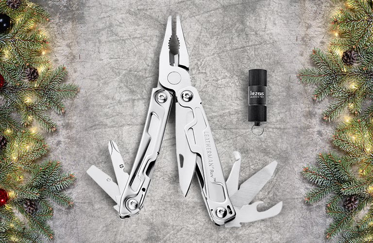 Leatherman + Olight Meskie Prezenty